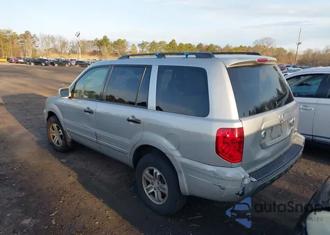 2004 Honda Pilot Ex из США, поврежденный, VIN 2HKYF184X4H574547